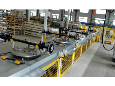 轻型车桥装配线