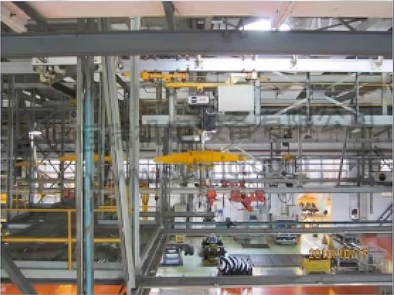 车桥上线自行小车